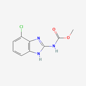 Methyl (4-chloro-1H-benzimidazol-2-yl)carbamate