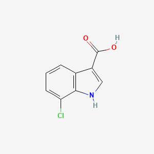 B1294106 7-Chloro-1H-indole-3-carboxylic acid CAS No. 86153-24-4