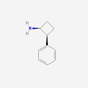 (1S,2S)-2-Phenylcyclobutan-1-amine