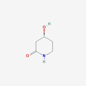 molecular formula C5H9NO2 B1294110 (R)-4-羟基哌啶-2-酮 CAS No. 1051316-41-6