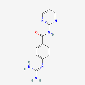 4-Guanidino-N-(pyrimidin-2-yl)benzamide