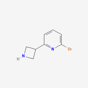 2-(Azetidin-3-yl)-6-bromopyridine