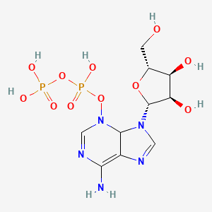 6-Amino-9-((2R,3R,4S,5R)-3,4-dihydroxy-5-(hydroxymethyl)tetrahydrofuran-2-yl)-4,9-dihydro-3H-purin-3-yl trihydrogen diphosphate