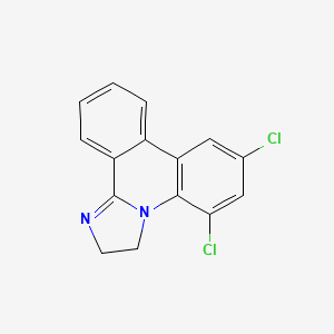 5,7-Dichloro-2,3-dihydroimidazo[1,2-f]phenanthridine