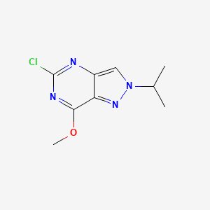 5-Chloro-2-isopropyl-7-methoxy-pyrazolo[4,3-d]pyrimidine