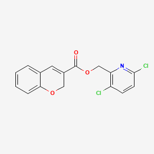 (3,6-dichloropyridin-2-yl)methyl 2H-chromene-3-carboxylate