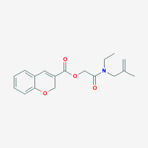 2-(Ethyl(2-methylallyl)amino)-2-oxoethyl 2H-chromene-3-carboxylate