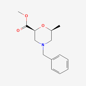 Methyl (2S,6S)-4-benzyl-6-methylmorpholine-2-carboxylate