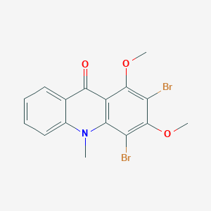 2,4-Dibromo-1,3-dimethoxy-10-methylacridin-9(10H)-one