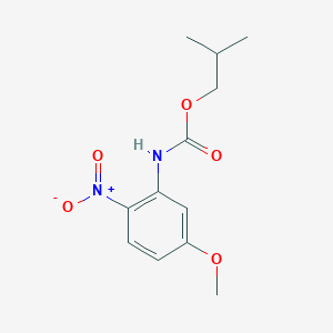 Isobutyl (5-methoxy-2-nitrophenyl)carbamate