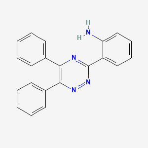 2-(5,6-Diphenyl-1,2,4-triazin-3-yl)aniline