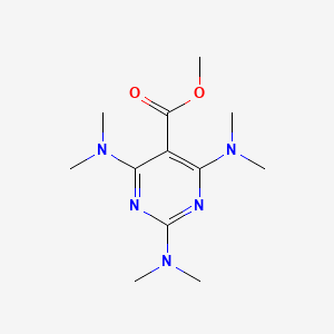 Methyl 2,4,6-tris(dimethylamino)pyrimidine-5-carboxylate