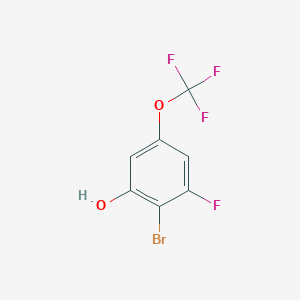 2-Bromo-3-fluoro-5-(trifluoromethoxy)phenol