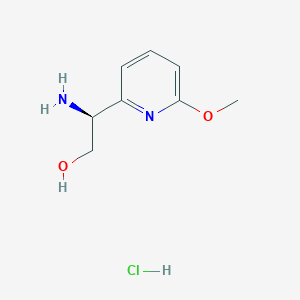 (S)-2-Amino-2-(6-methoxypyridin-2-yl)ethanol hydrochloride