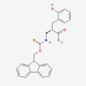 (S)-3-((((9H-Fluoren-9-yl)methoxy)carbonyl)amino)-2-(2-hydroxybenzyl)propanoic acid