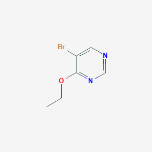 molecular formula C6H7BrN2O B12941687 5-Bromo-4-ethoxypyrimidine 