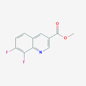 Methyl 7,8-difluoroquinoline-3-carboxylate