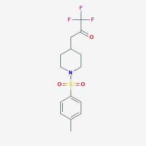 1,1,1-Trifluoro-3-(1-tosylpiperidin-4-yl)propan-2-one