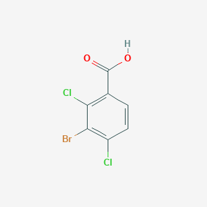 molecular formula C7H3BrCl2O2 B1294177 3-溴-2,4-二氯苯甲酸 CAS No. 951884-96-1