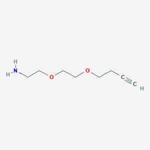 2-(2-(But-3-yn-1-yloxy)ethoxy)ethanamine