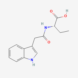 (S)-2-(2-(1H-Indol-3-yl)acetamido)butanoic acid