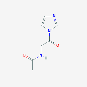 N-(2-(1H-Imidazol-1-yl)-2-oxoethyl)acetamide