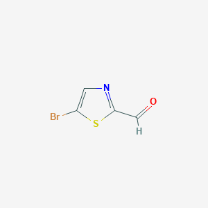 molecular formula C4H2BrNOS B1294191 5-溴噻唑-2-甲醛 CAS No. 933752-44-4
