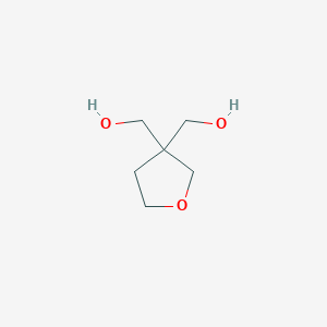 molecular formula C6H12O3 B12942016 (Tetrahydrofuran-3,3-diyl)dimethanol 