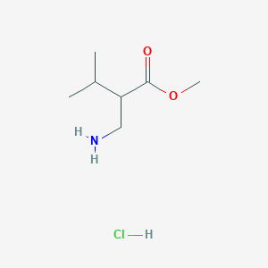 Methyl 2-(aminomethyl)-3-methylbutanoate hydrochloride