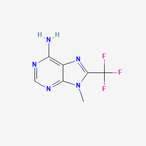 9-Methyl-8-(trifluoromethyl)-9H-purin-6-amine