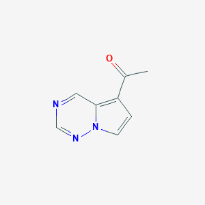 1-(Pyrrolo[2,1-f][1,2,4]triazin-5-yl)ethan-1-one