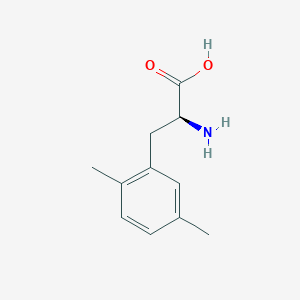 molecular formula C11H15NO2 B12942150 (S)-2-Amino-3-(2,5-dimethylphenyl)propanoic acid 