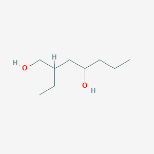 molecular formula C9H20O2 B12942263 2-Ethylheptane-1,4-diol 