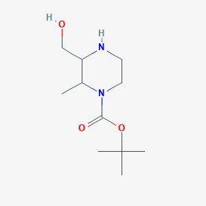 tert-Butyl 3-(hydroxymethyl)-2-methylpiperazine-1-carboxylate