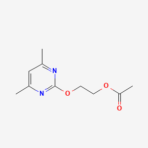 2-(4,6-Dimethylpyrimidin-2-yl)oxyethyl acetate