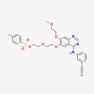 2-(2-((4-((3-Ethynylphenyl)amino)-7-(2-methoxyethoxy)quinazolin-6-yl)oxy)ethoxy)ethyl 4-methylbenzenesulfonate