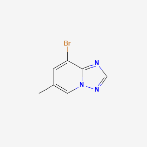 molecular formula C7H6BrN3 B1294230 8-Bromo-6-methyl-[1,2,4]triazolo[1,5-a]pyridine CAS No. 957062-94-1