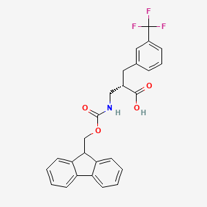 (S)-3-((((9H-Fluoren-9-yl)methoxy)carbonyl)amino)-2-(3-(trifluoromethyl)benzyl)propanoic acid