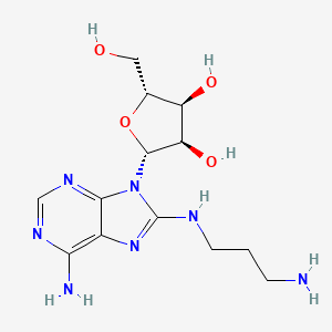 8-[(3-Aminopropyl)amino]adenosine