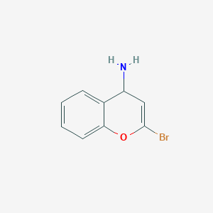 2-Bromo-4H-chromen-4-amine