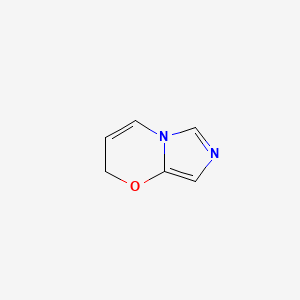 molecular formula C6H6N2O B12942456 2H-Imidazo[5,1-B][1,3]oxazine CAS No. 55450-95-8