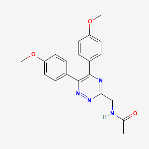 Acetamide, N-[[5,6-bis(4-methoxyphenyl)-1,2,4-triazin-3-yl]methyl]-