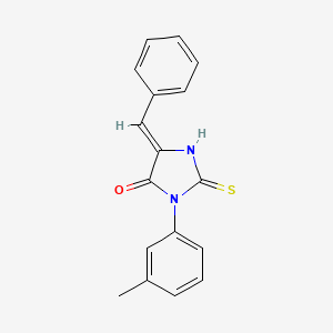 5-Benzylidene-2-thioxo-3-(m-tolyl)imidazolidin-4-one