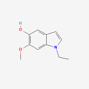 1-Ethyl-6-methoxy-1H-indol-5-ol