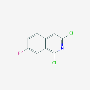 B1294261 1,3-Dichloro-7-fluoroisoquinoline CAS No. 941294-25-3