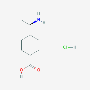 Trans-4-((R)-1-aminoethyl)cyclohexane-1-carboxylic acid hydrochloride