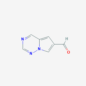 Pyrrolo[2,1-f][1,2,4]triazine-6-carbaldehyde