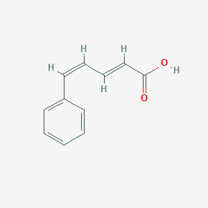 molecular formula C11H10O2 B12942831 (2E,4Z)-5-phenylpenta-2,4-dienoic acid 