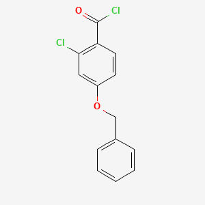 4-Benzyloxy-2-chlorobenzoyl chloride