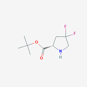 (S)-tert-Butyl 4,4-difluoropyrrolidine-2-carboxylate